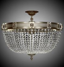 American Brass & Crystal FM8004-P-01G - 12 Light Flush Mount